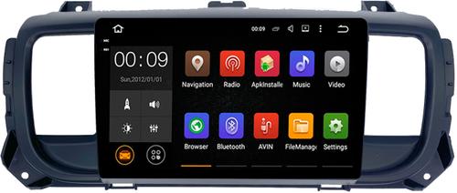 Магнитола для Peugeot Traveller/Expert, Citroen SpaceTourer/Jumpy, Opel Zafira Life/Vivaro - AIROC 2K RX-2907 Android 13, QLed+2K, ТОП процессор, 8/128, CarPlay, SIM-слот