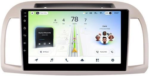 Магнитола для Nissan March K12 / Micra K12 / 2002-2010 - Teyes CC4L монитор 9" IPS, Android 14, Быстрая, Snapdragon 662, CarPlay, 4G SIM-слот