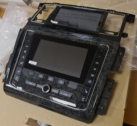 Магнитола для + сенсорный климат для Nissan Patrol Y62, Infiniti QX56/QX80 2010-2019 (поддержка Bose, 360 и мониторов) - Kuberg ZF-2001-DSP монитор 8" на Android 9, 4/64ГБ