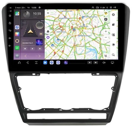 Магнитола для Skoda Octavia A5 2004-2013 - Kuberg OL-1920 QLed, Android 13, TS20, CarPlay, SIM-слот