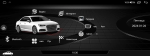 Магнитола для Honda CR-V 2012-2018 - Kuberg MKD монитор 12.3" в стиле MERCEDES на Android 11, CarPlay, 4G SIM-слот