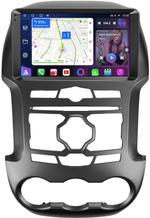 Магнитола для Ford Ranger 3 2011-2015 (рамка тип 1) - FarCar BM9-2K-245F1 монитор 9.5" 2K QLED на Android 14, TS10, 4+32Гб, CarPlay, 4G SIM-слот