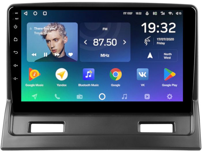 Магнитола для Mitsubishi Galant 9 2003-2012 - Teyes CC2 PLUS монитор 9" IPS на Android 10, Быстрая, SIM-слот