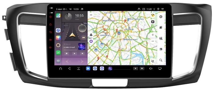 Магнитола для Honda Accord 9 2013-2015 (CR2) - Kuberg OL-1642 QLed, Android 13, TS20, CarPlay, SIM-слот