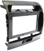 Магнитола для Toyota Land Cruiser 200 2007-2015 (экран климата внизу, рамка 10) - FarCar BX877 монитор 13" 2K QLED на Android 13, TS10, 6+128, CarPlay, 4G SIM-слот