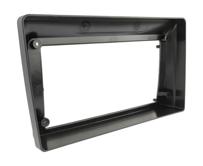 Комплект рамки с разъёмами 9" Nissan Pathfinder R51 2010-2014 с нави (взамен нижнего блока) накладка