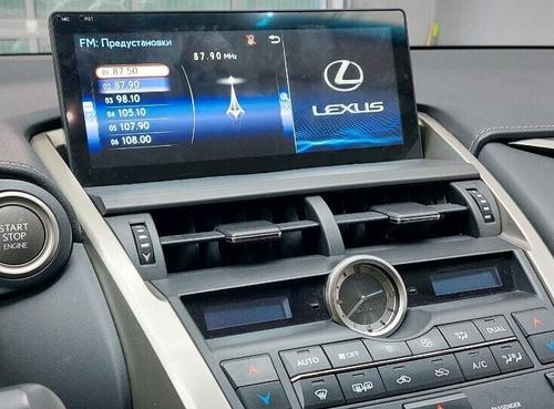 Магнитола для Lexus NX200, NX300 2017-2021 (со штатным 360) - Kuberg BNR-18NXQ+LVDS монитор 10.25" на Android 10, CarPlay, 4G SIM-слот, 8/128Гб