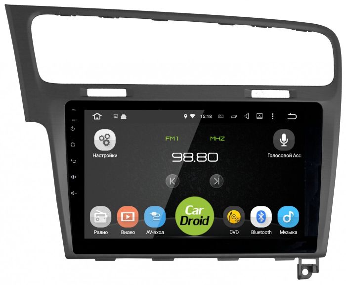 Магнитола для Volkswagen Golf 7 2012-2020 - Airok RM-3715 Android 12, 8-ядер, 4/64Гб, SIM-слот