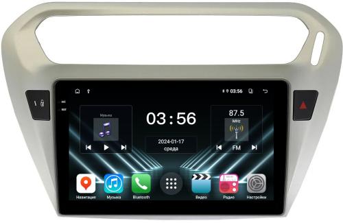 Магнитола для Peugeot 301 / Citroen C-Elysee - FarCar DX294M монитор 9.5" IPS на Android 13, 4+64Гб, CarPlay