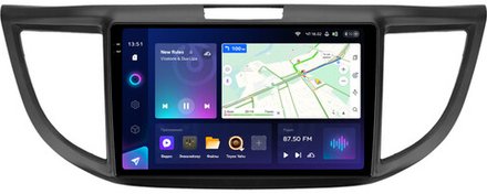 Магнитола для Honda CR-V 4 2012-2016 (большая рамка 9) - Teyes CC3-2K на Android 10, 2K QLED, ТОП процессор, CarPlay, 4G SIM-слот