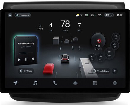 Магнитола для Mitsubishi L200 4 2006-2015, Pajero Sport 2 2008-2015 - Teyes CC4-PRO монитор 13" 2K QLED на Android 13, Snapdragon 778G, ИИ, CarPlay, DSP, 4G SIM-слот
