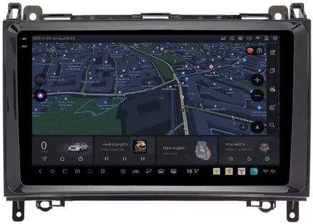 Магнитола для Mercedes-Benz Viano/Vito W639, Vito W447, A класс W169, B класс W245, Sprinter W906, VW Crafter - Kuberg OL-9946 QLed+2K, Android 13, UIS7870 (DUDU7), CarPlay, SIM-слот