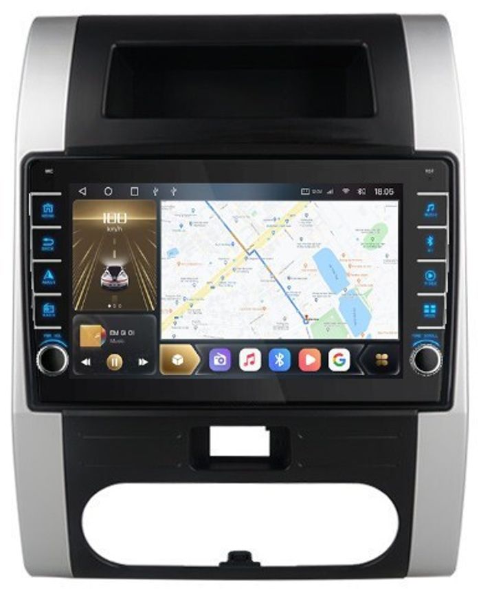 Магнитола для Nissan X-Trail 2007-2014 (T31) - Kuberg OL-1678 (кнопки и крутилки), Android 12, TS10, CarPlay, 4G SIM-слот
