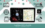 Магнитола для SsangYong Actyon 2005-2010, Kyron, Actyon Sports 2006-2016 - Vaycar VA69-0158 на Android 13, Быстрая, 4G SIM-слот