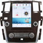 Магнитола для Nissan Patrol Y62, Infiniti QX56/QX80 2010-2019 (поддержка Bose, 360 и мониторов) - Kuberg ZF-1222-Q6 в стиле "Тесла" монитор 12.1" на Android 11, Быстрая, CarPlay, 4G SIM-слот