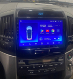 Магнитола для Toyota Land Cruiser 200 2007-2015 (экран климата внизу) - Parafar PF381UHD на Android 13, QLED, 8/128Гб, CarPlay, 4G SIM-слот