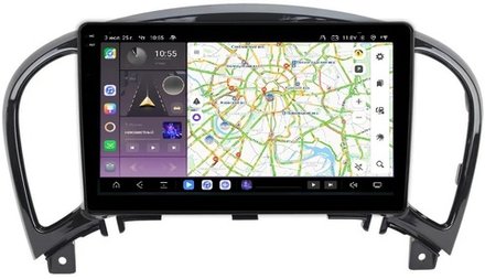 Магнитола для Nissan Juke 2011-2019 - Kuberg OL-9672 QLed+2K, Android 13, TS20, CarPlay, 4G SIM-слот