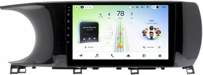 Магнитола для KIA K5 2020+ - Teyes CC4L монитор 10" IPS на Android 14, Snapdragon 662, CarPlay, 4G SIM-слот