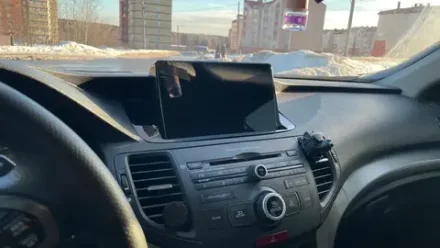 Магнитола для Honda Accord 2008-2012 - Kuberg SF-9228-3 (с усилителем, BSJ, рамка матовая), IPS, Android 10, 8 ядер (TS18), 4G SIM-слот