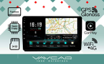Магнитола для KIA Optima 2013-2015 (рамка-накладка) - Vaycar VA27-0345 на Android 13, 8-ядер, 4G SIM-слот