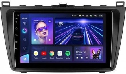 Магнитола для Mazda 6 2007-2012 (GH) - Teyes CC3 Android 10, ТОП процессор, 4/32 Гб, CarPlay, SIM-слот