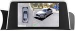 Магнитола для BMW X3 F25 2011-2014 CIC (рамка тип 2) - Teyes CC3-2K-360 монитор 9.5" 2K QLED на Android 10, Быстрая, CarPlay, 4G SIM-слот, 4 камеры в комплекте