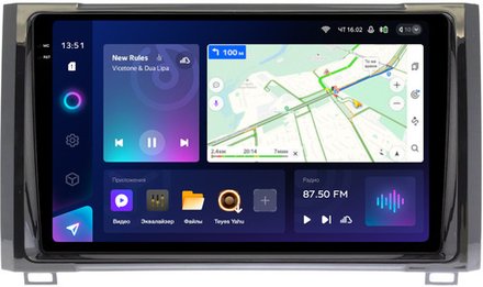 Магнитола для Toyota Tundra 2 2013-2022 - Teyes CC3-2K QLed Android 10, ТОП процессор, SIM-слот, CarPlay