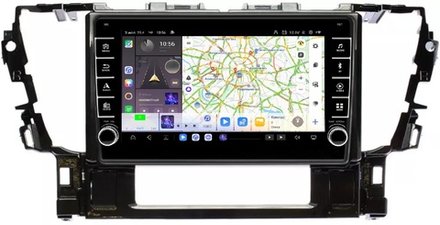 Магнитола для Toyota Alphard 3, Vellfire 2 H30 2015-2023 (менее 10 динамиков) - Kuberg EW-1101 (кнопки и крутилки) Android 13, TS20, 6+128Гб, CarPlay, 4G SIM-слот