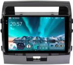 Магнитола для Toyota Land Cruiser 200 2007-2015 (экран климата внизу) - Teyes CC4 монитор 10.36" 2K QLED на Android 14, Snapdragon 680, DSP, CarPlay, 4G SIM-слот