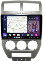 Магнитола для Jeep Compass 2006-2010 - FarCar XXL10-9615 монитор 10.36" 2K QLED на Android 14, TS20, 8+256Гб, CarPlay, 4G SIM-слот