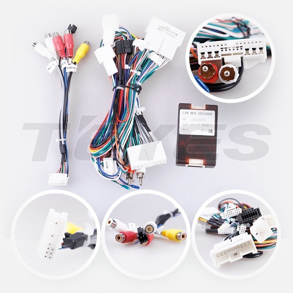 Магнитола для Lexus ES350 XV40 2006-2012 (проводка C) - FarCar XXL9-9657C монитор 9.5" 2K QLED на Android 14, TS20, 8+256Гб, CarPlay, 4G SIM-слот