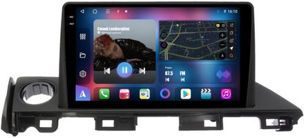Магнитола для Mazda 6 2015-2018 - FarCar 3005M монитор 9.5" QLED на Android 14, TS18, CarPlay, 4G SIM-слот