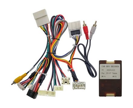 Комплект рамки с разъёмами 9" Infiniti QX56 (JA60), Nissan Armada 2004-2007 (поддержка Bose)