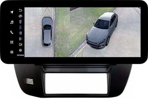 Магнитола для Nissan Patrol Y61 1997-2004 - Teyes LUX ONE 360 монитор 12.3" 2K QLED на Android 10, 6Гб+128Гб, CarPlay, 4G SIM-слот, 4 камеры в комплекте