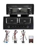 Магнитола для BMW X5 E53 2000-2006, 5 E39 (все комплектации) - Teyes LUX ONE ROUND (рамка с кнопками и крутилками) - монитор 12.3" 2K QLED на Android 10, CarPlay, 4G SIM-слот
