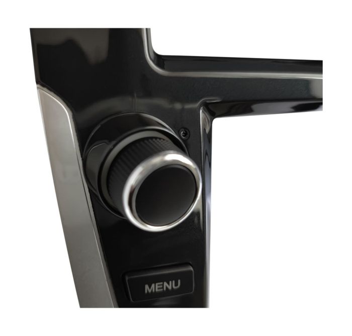 Комплект рамки с разъёмами 9" Mitsubishi ASX, RVR, Peugeot 4008, Citroen C4 Aircross 2010 - 2016 для авто без Rockford (с кнопками)