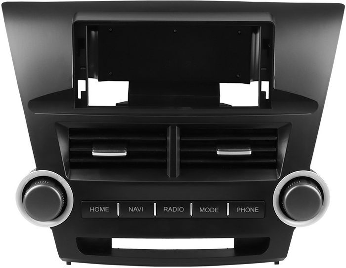 Магнитола для Toyota Highlander 2 XU40 2007-2013 (поддержка JBL, рамка LUX) - Teyes LUX ONE ROUND монитор 12.3" 2K QLED на Android 10, CarPlay, 4G SIM-слот