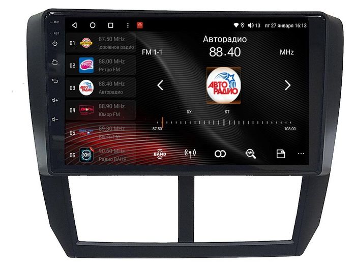 Магнитола для Subaru Forester 3 (SH) 2008-2013, Impreza GH, GE - Vaycar VA71-0062 на Android 13, 4G SIM-слот