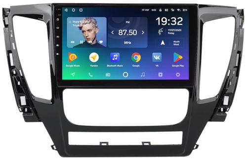 Магнитола для Mitsubishi Pajero Sport 3 2016-2020 АКПП (поддержка 360, климата и БК) - Teyes CC2 PLUS Android 10, ТОП процессор, 4-64, SIM-слот