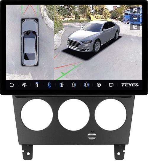 Магнитола для Subaru Impreza 2 GD GG 2002-2007 - Teyes CC3-2K-360 монитор 13" 2K QLED на Android 10, Быстрая, CarPlay, 4G SIM-слот, 4 камеры в комплекте