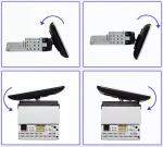 1DIN магнитола с поворотным 10" монитором - Canbox M-Line 7912 Android 10, 4G SIM-слот