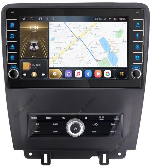 Магнитола для Ford Mustang 5 2009-2013 S197 - Kuberg SF-1103 (кнопки и крутилки), Android 12, TS10, CarPlay, 4G SIM-слот