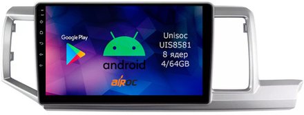 Магнитола для Honda Stepwgn 4 2009-2015 (правый руль) - Airok RM-1909 Android 12, 8-ядер, 4/64Гб, SIM-слот