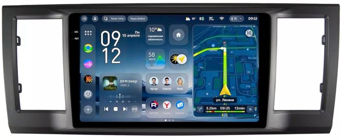 Магнитола для Volkswagen T6 Caravelle, Multivan, Transporter 2015-2019 - Teyes CC4-PRO монитор 9.5" 2K QLED на Android 13, Snapdragon 778G, ИИ, CarPlay, DSP, 4G SIM-слот