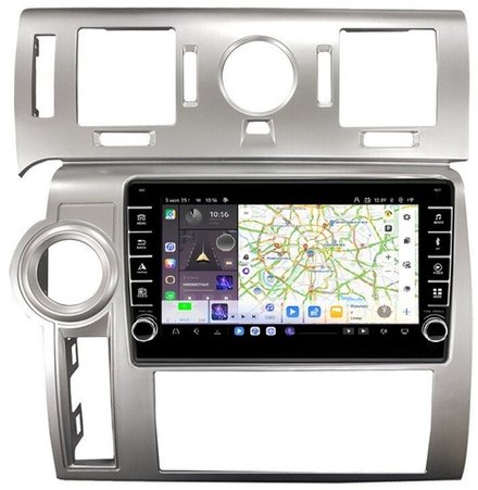 Магнитола для Hummer H2 2002-2009 - Kuberg EW-9298 (кнопки и крутилки) Android 13, TS20, 6+128Гб, CarPlay, 4G SIM-слот