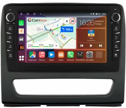 Магнитола для Sollers Atlant 2022+ (рамка под 9") - Canbox 9-0380 Android 10, ТОП процессор, CarPlay, 4G SIM-слот