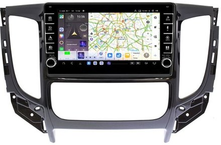 Магнитола для Mitsubishi L200 5 2015-2019 (климат), Pajero Sport 3 2016-2023 (МКПП), FIAT Fullback - Kuberg OL-9567-2 (кнопки и крутилки) Android 13, TS20, 6+128Гб, CarPlay, 4G SIM-слот