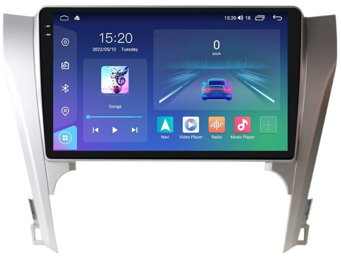 Магнитола для Toyota Camry 2011-2014 - Parafar PF131U2K на Android 13, QLED+2K, ТОП процессор, 8Гб+128Гб, CarPlay, 4G SIM-слот