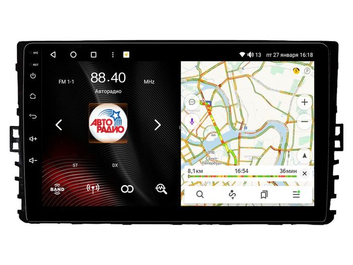 Магнитола для Volkswagen Passat B8 2018-2022 - Vaycar VA81U-8905 на Android 13, 8-ядер, 4G SIM-слот