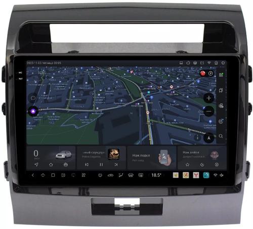 Магнитола для Toyota Land Cruiser 200 2007-2015 (экран климата внизу) - Kuberg OL-1620-1 QLed+2K, Android 13, UIS7870 (DUDU7), CarPlay, SIM-слот